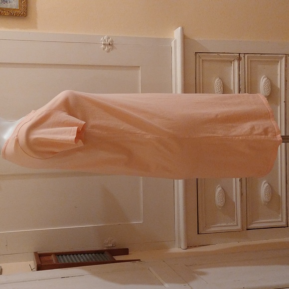 J. Crew peach tee shirt dress Sz XS - Picture 2 of 6